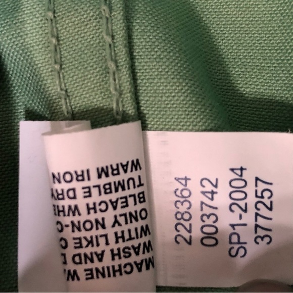 VINTAGE - GAP - 100% Cotton Spring Green Mid-Length Utility Trench Coat - Size L - Picture 5 of 6